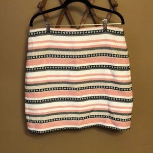 Loft Patterned Skirt